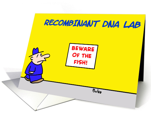 Recombinant Dna Lab
 card (260054)