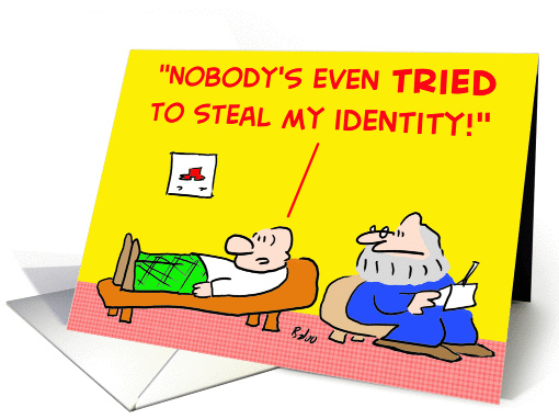 steal, identity, theft, psychiatrist card (360879)
