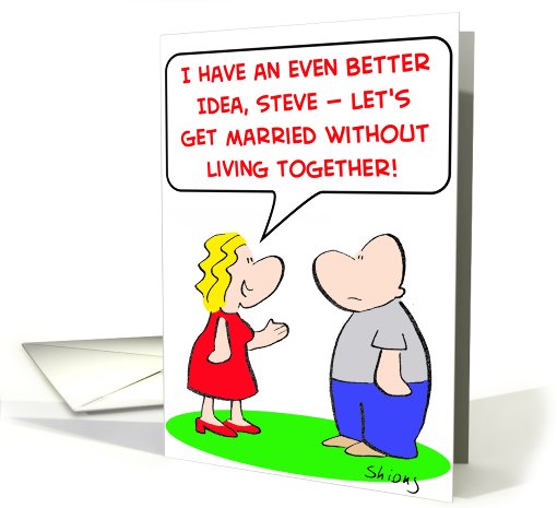 get, married, without, living, together card (436264)