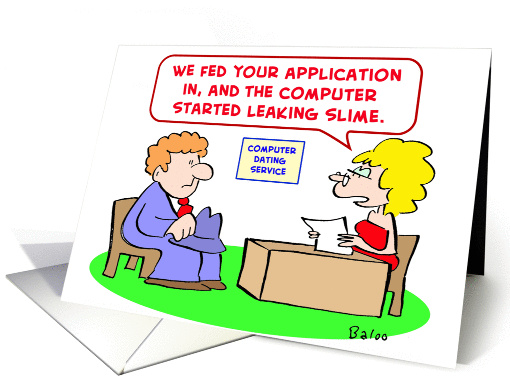 computer, dating, leaking, slime card (443792)