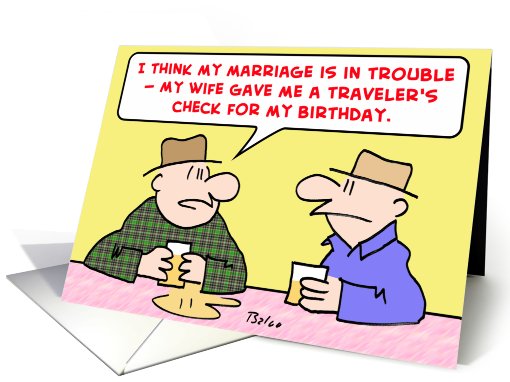 marriage, trouble, birthday card (496246)