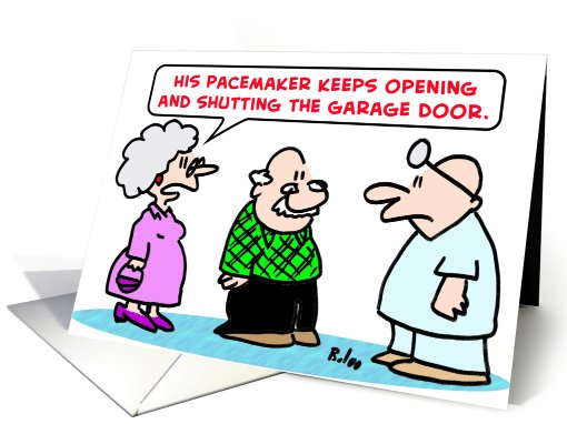 pacemaker, doctor, garage, door card (529134)