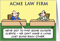 lawyers suing each other card
