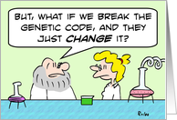 Breaking the genetic code card