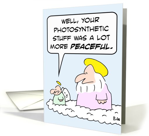 God's photosynthetic creations more peaceful card (680893)