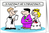 Marriage - In functionality and in dysfunctionality card