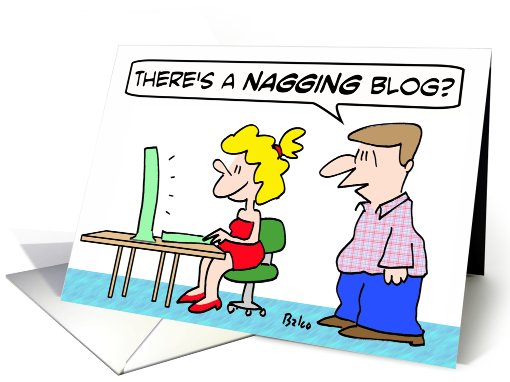 Nagging Blog card (723276)