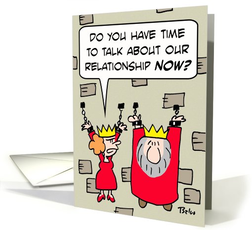 Talking about relationship, king, queen card (737626)