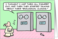 computers biological clocks card