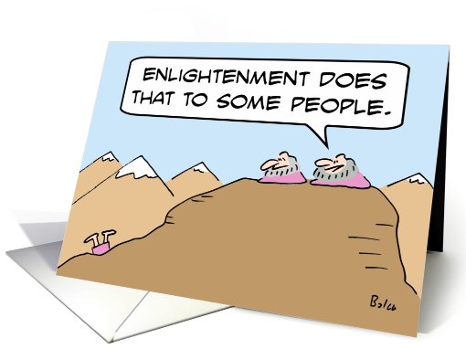 Enlightenment makes you fall down? card (828012)