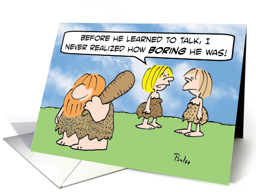 Cavewoman realized how boring her husband is now that he... (885248)