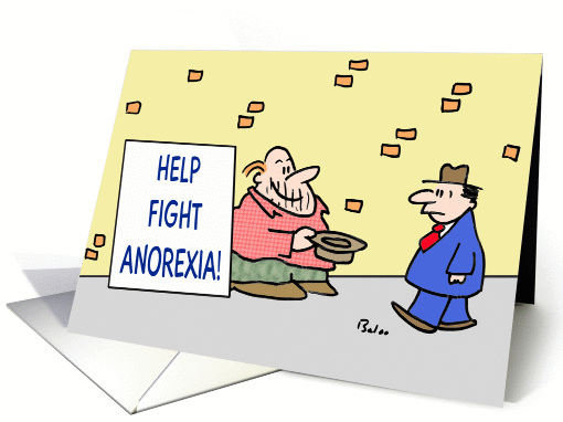 Help fight anorexia! card (891314)