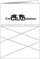 Graduation Congratulations for Twins card