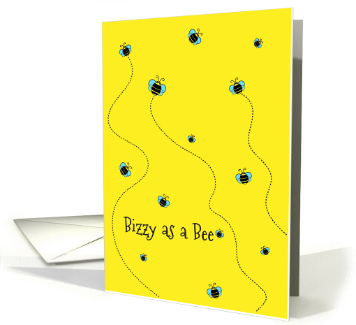 Bizzy as a Bee Ph 1:3 Happy Birthday card (1115216)