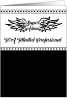 Super Admin Super Powers for Administrative Professionals Day card