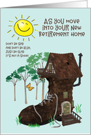 As You Move Into Your New Retirement Home - Encouragement card