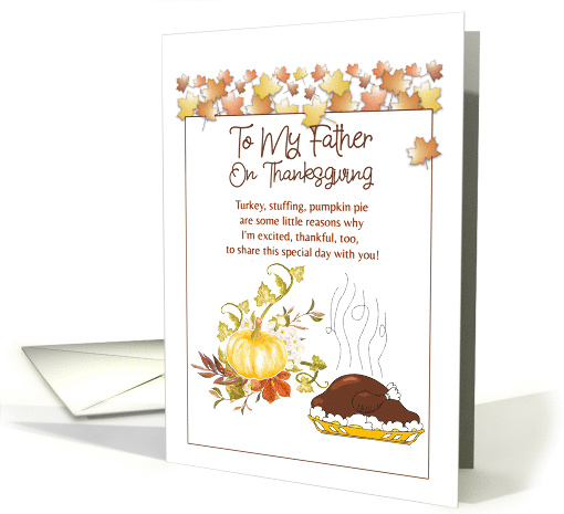 To My Father On Thanksgiving card (1647542)