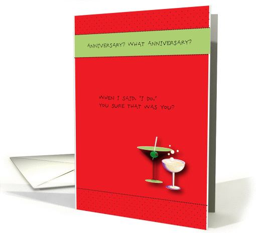 Happy Anniversary Humor For Spouse card (932827)