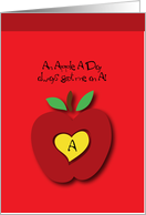 Straight A’s Congratulations Apple card