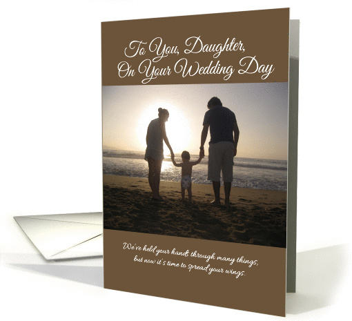 To You, Daughter, On Your Wedding Day card (945753)