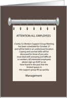 National Cranky Co-Workers Day October 27 card