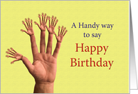 High Five Birthday card