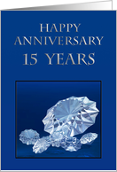 15 year anniversary card