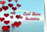 Civil Union Invitation card