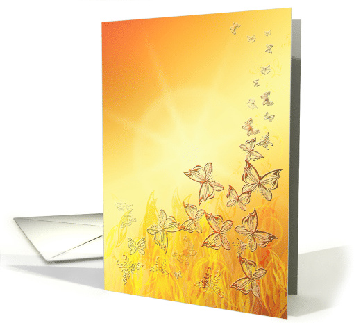 Butterlies Blank Inside card (387596)
