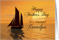 Grandpa Father’s Day Yacht card