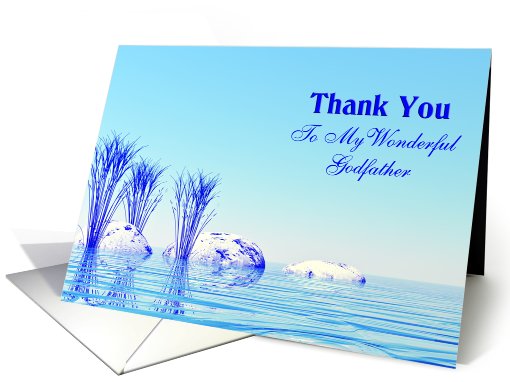 Thank You wonderful Godfather card (553179)