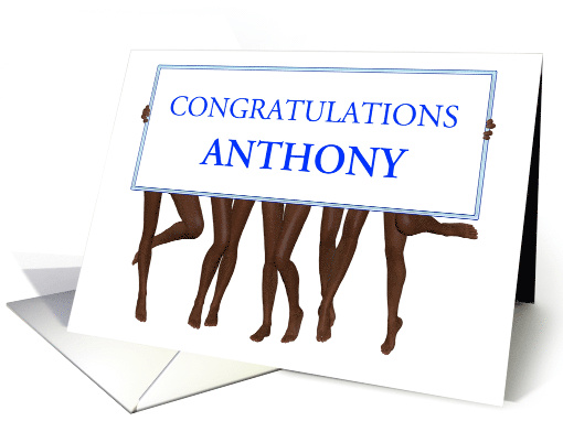 Add Any Name Sexy Congratulations card (922502)