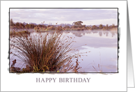 Birthday Dawn Landscape card