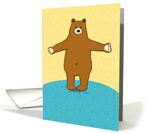 Complimentary Bear Hug Birthday card (1392398)