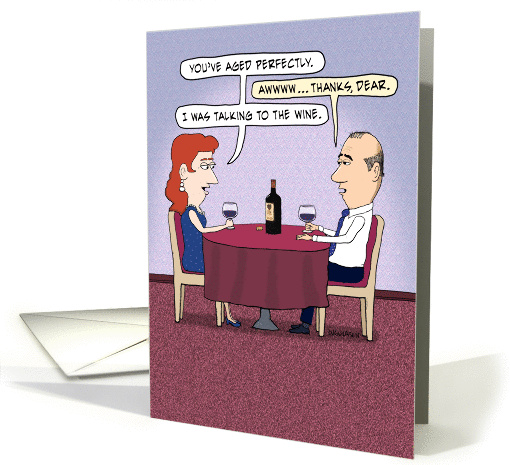 Funny Wine Lover Birthday card (1450892)