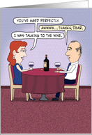 Funny Wine Lover Birthday card