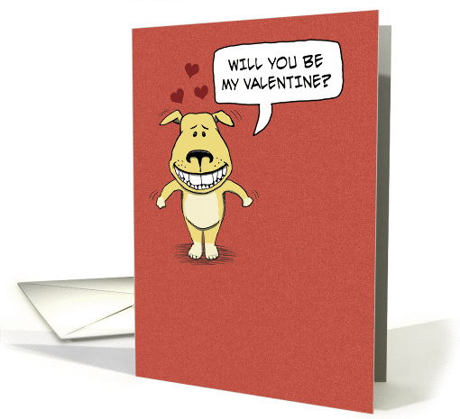 Valentine's Day card: Be My Valentine card (336235)