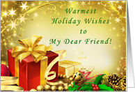 Christmas Cards for Friend from Greeting Card Universe