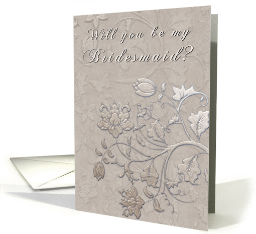 Will you be my Bridesmaid? card (351799)