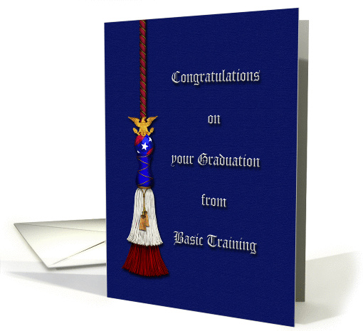 Congratulations Basic Training Graduation card (451796)