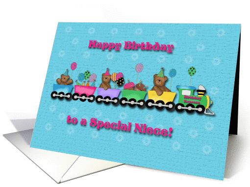 Happy Birthday to a special Niece card (537234)