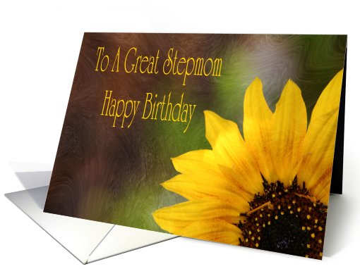 Birthday Card For Stepmom card (632560)