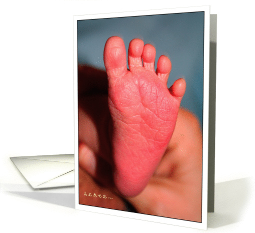 Baby foot card (205176)