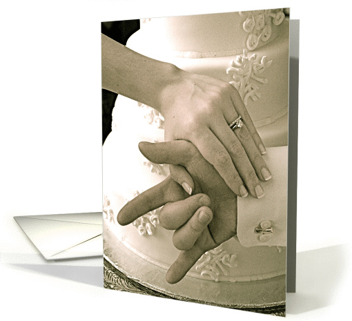 Wedding Congratulations Sign Language card (215627)