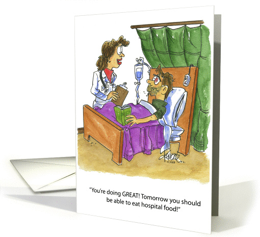 Get Well/Hospital Food card (450370)