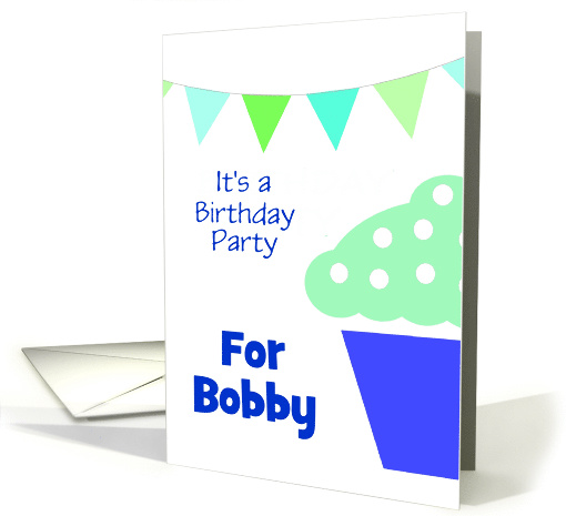 Birthday Party Invitations Party/Custom Name Card For Boys card