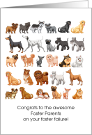 Congrats To Animal Foster Parents Foster Failure card