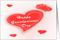 Grandparents Day-Hearts card