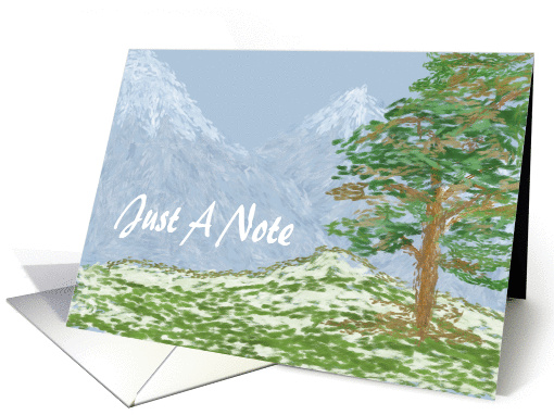 Just A Note card (346695)