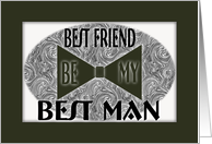 Best Man - Best Friend-Bow Tie card